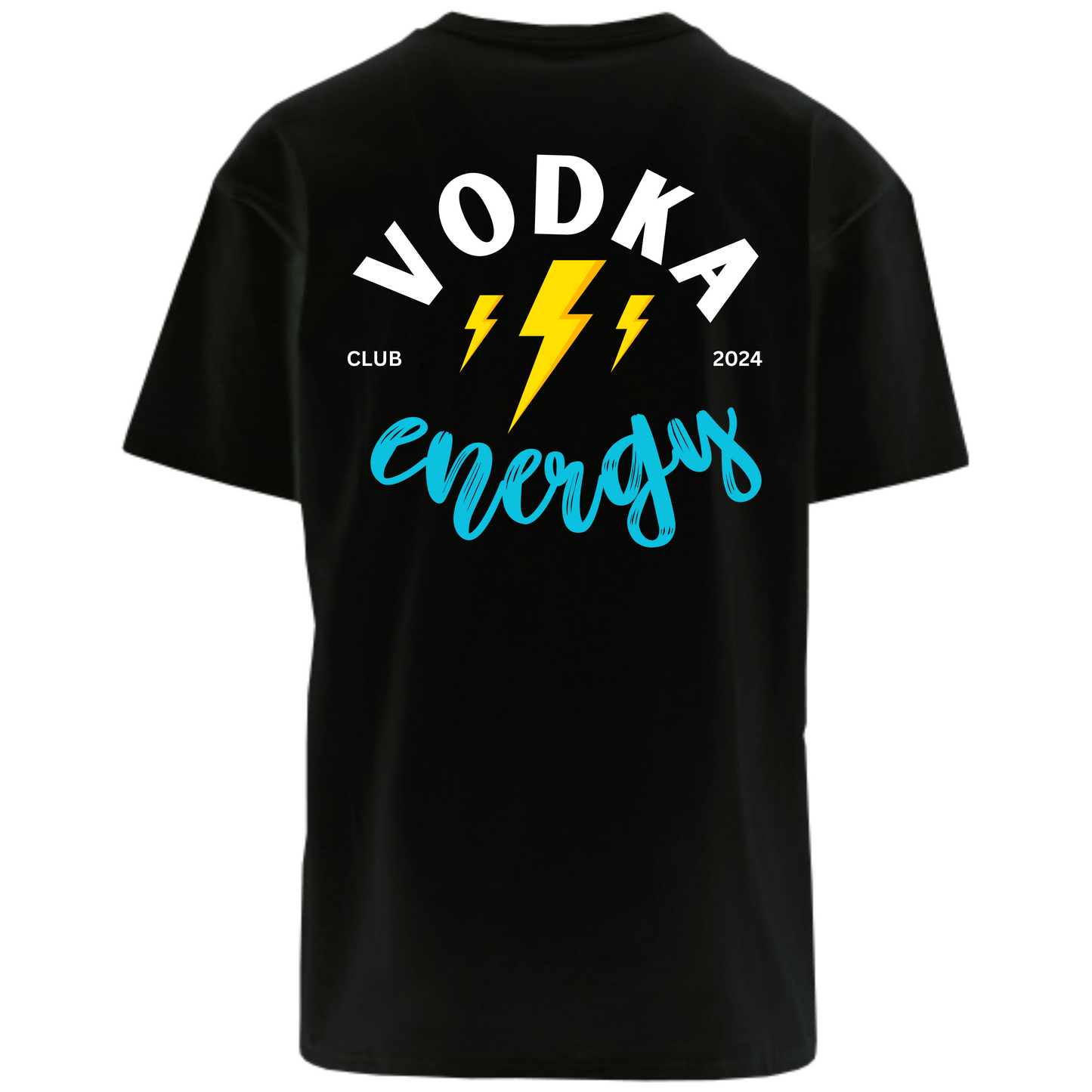 Vodka Energy Club 2024 Heavy Oversized T-Shirt mit Backprint