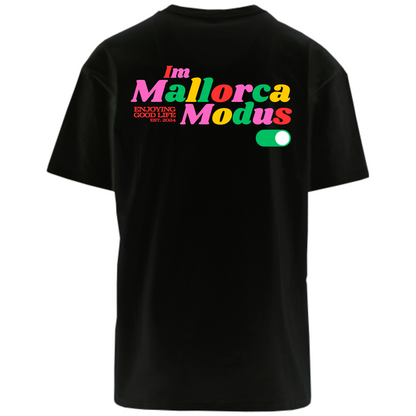 Im Mallorca Modus Heavy Oversized Malle T-Shirt mit Backprint