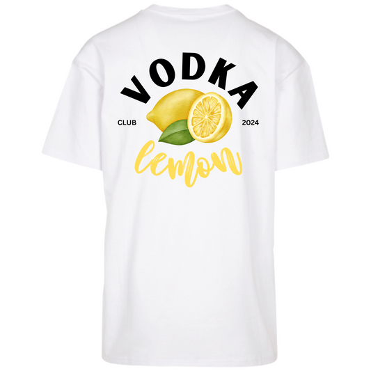 Vodka Lemon Club 2024 Heavy Oversized T-Shirt mit Backprint