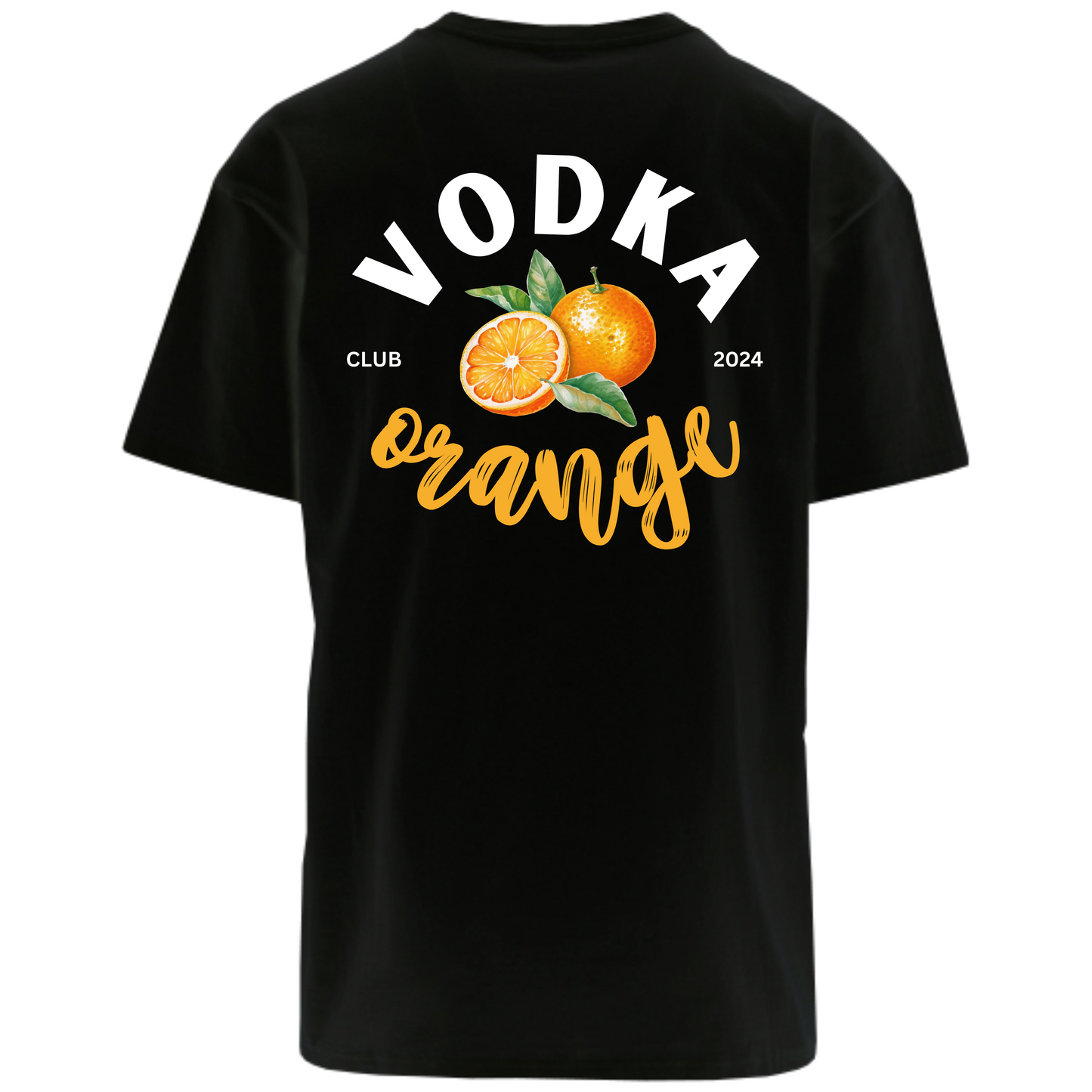 Vodka Orange Club 2024 Heavy Oversized T-Shirt mit Backprint